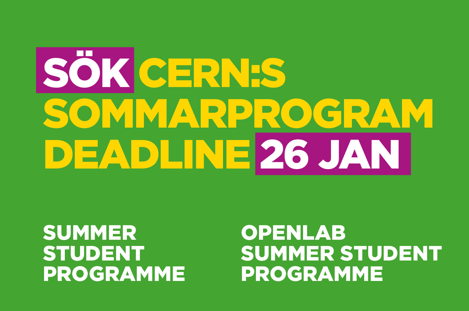 250123 Sök CERNS Somarprogram